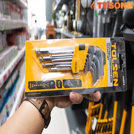 Bộ Lục Giác Bi Ngắn TOLSEN 20053