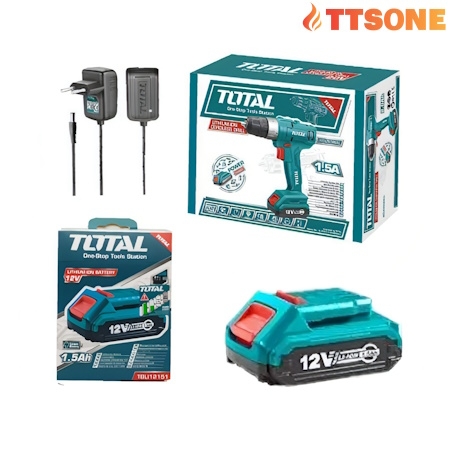 Máy Khoan Dùng Pin TOTAL 12V TDLI1211