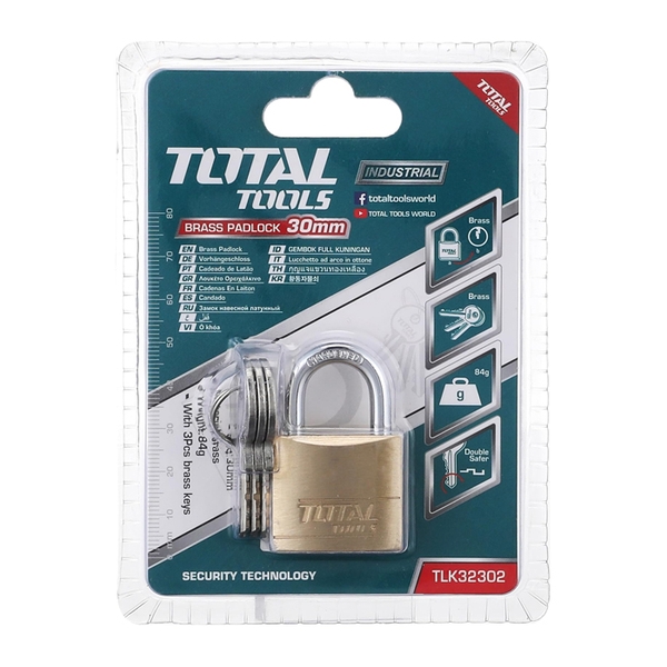 Ổ khóa đồng Total TLK32302 30mm
