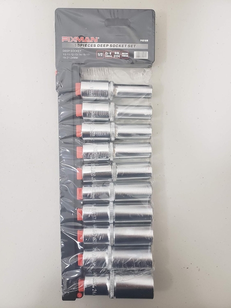 Bộ Tuýp Lục Giác 10 Chi Tiết Fixman P4010M - Chính Hãng