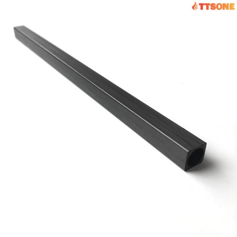 Ống Carbon Vuông 4mm - Carbon Fiber Square Tube 4mm *4mm*2.5mm (1 Mét)