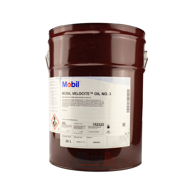 Dầu Mobil Velocite NO.3 PAIL 20L