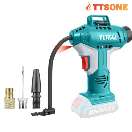 Máy Bơm Hơi Cầm Tay Tự Động Pin 20V TOTAL TACLI2001