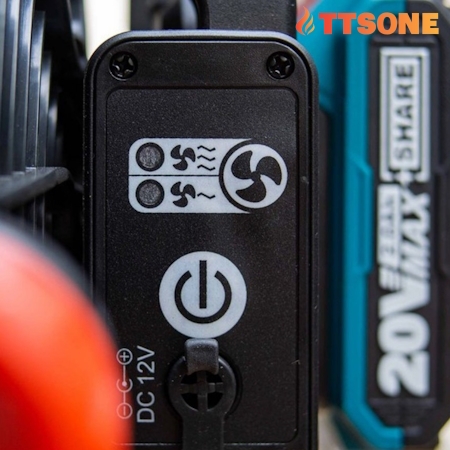 Quạt Máy Dùng Pin 20V TOTAL TFALI2002