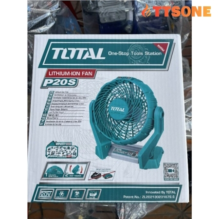 Quạt Máy Dùng Pin 20V TOTAL TFALI2007