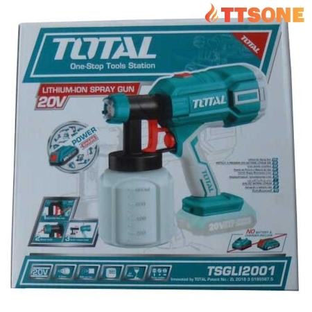 Máy phun sơn dùng pin 20V Total TSGLI20042