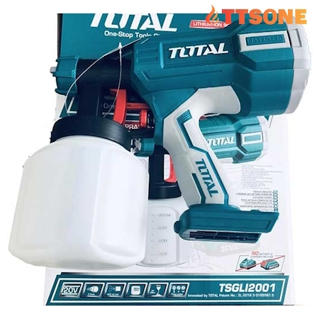 Súng Phun Sơn Dùng Pin 20V TOTAL TSGLI2001