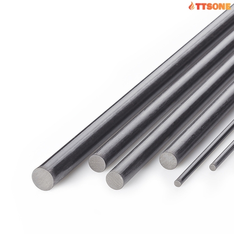 Ống Carbon Đặc - Carbon Fiber Rod 6mm (1 Mét)