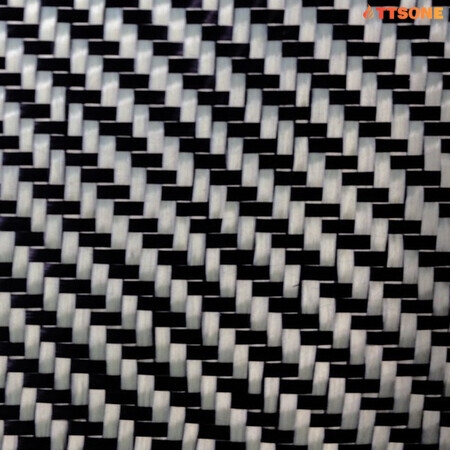Vải Sợi Carbon 12K 480gsm Dệt Chéo