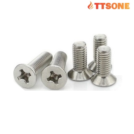 Vít Pake Đầu Bằng Thân bulong DIN965 M10