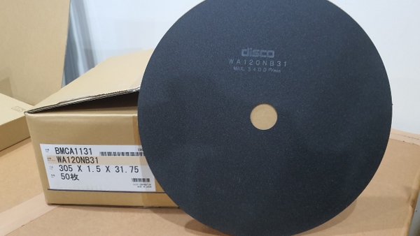 Đĩa Cắt DISCO WA120NB31 (Kích Thước 300x1.2x31.75 mm) Cho Máy Cắt Chính Xác (Thùng 50 Cái)