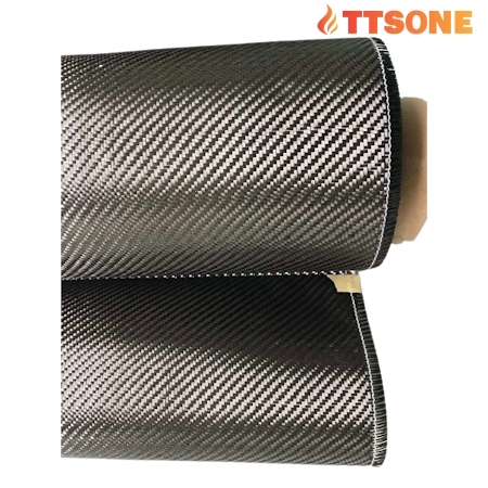 Vải Sợi Carbon SYT45 3K 200 g/m2 Dệt Chéo - Khổ 1000 mm