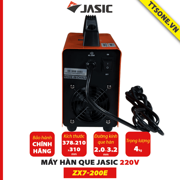 Máy hàn que ZX7-200E JASIC - Chính hãng