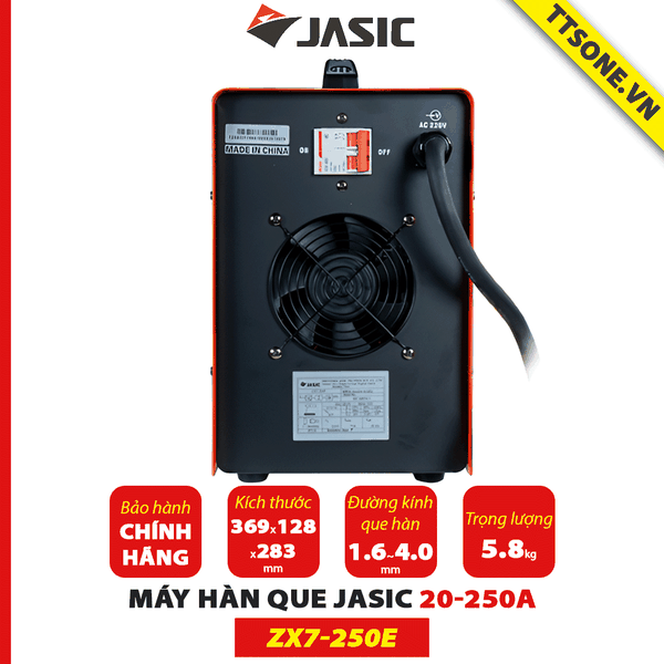 Máy hàn que ZX7-250E JASIC - Chính hãng