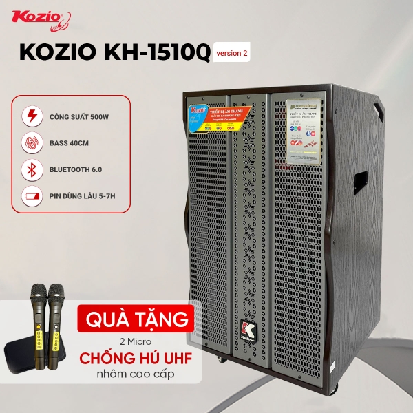 Loa di động 4 tấc đơn KOZIO KH-1510Q