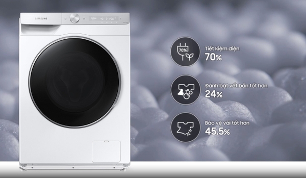 Máy giặt Samsung AI Ecobubble Inverter 11kg WW11CGP44DSHSV