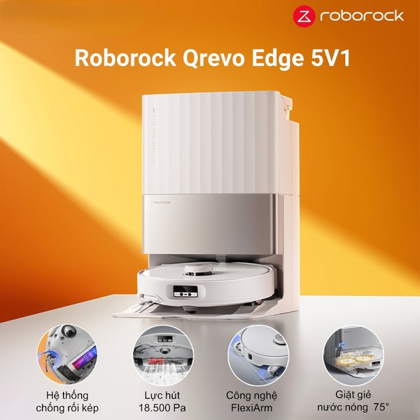Robot hút bụi lau nhà Roborock Q revo Edge 5V1