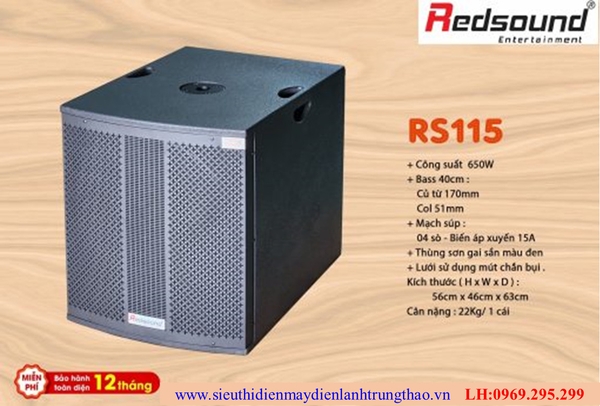 Sub điện 40 RS115