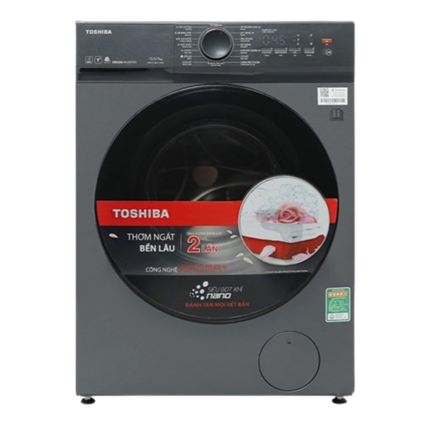 Máy giặt sấy Toshiba 10.5/7Kg TWD-T21BU115UWV(MG)