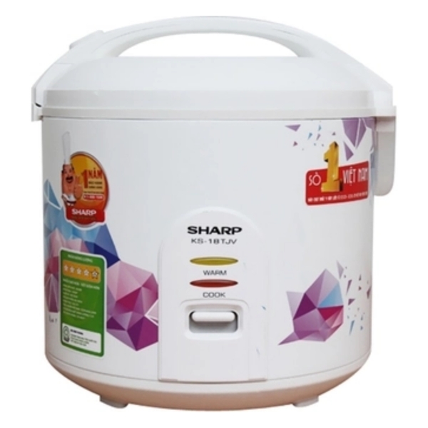 Nồi cơm điện Sharp 1.8 lít KS-18TJV