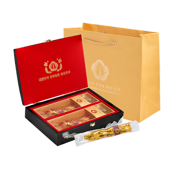 Premium ginseng coated with gold MUGUNGHWA - 250g
