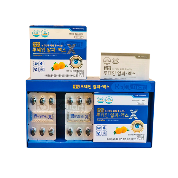 Kwangdong eye supplements - 120 pills