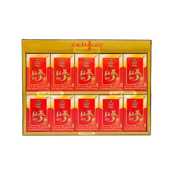 Sâm Lát Tẩm Mật Ong Sambok - 20g x 10 hộp