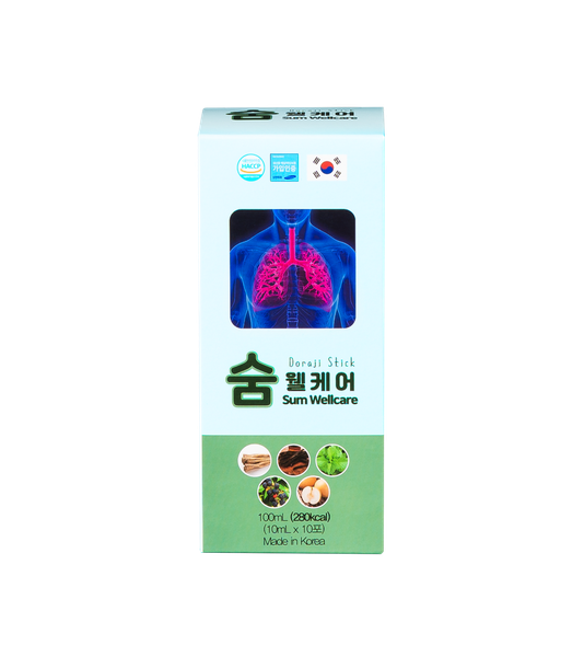 Sum Wellcare lung tonic syrup essence - 30 packs x 10ml