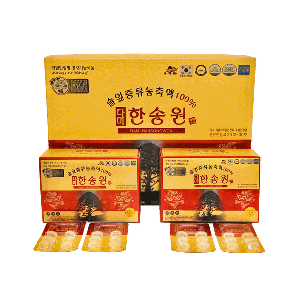 Tinh dầu thông đỏ chính phủ Dami Hansongwon - 120 viên