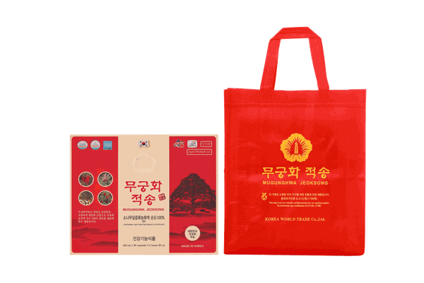 Government MUGUNGHWA Jeoksong premium red pine essential oil - 180 tablets