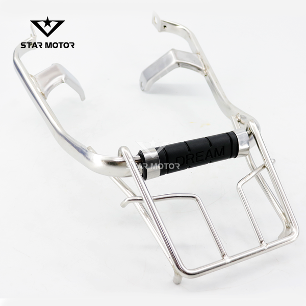 Tay xách Inox cho Dream Thái II, Dream Việt kiểu cũ, Dream Trung Quốc đẹp như hãng