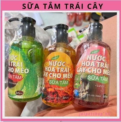 sua-tam-nuoc-hoa-trai-cay-cho-meo