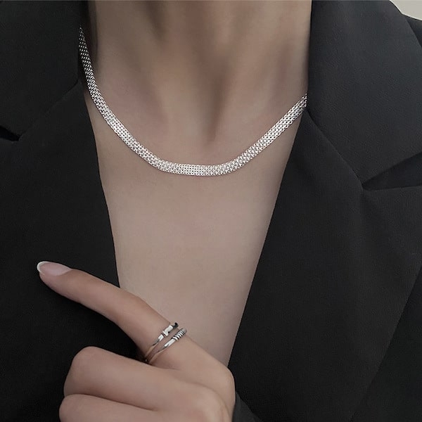 Dây chuyền choker cá tính, sang trọng - Trang sức Hàn Quốc