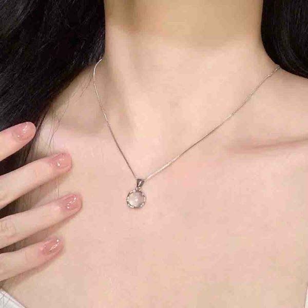Hợp kim / dây chuyền nữ dịu dàng