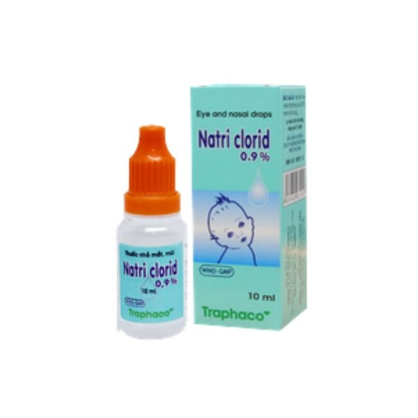 Natri clorid 0.9% em bé - Dung dịch vệ sinh lỗ xỏ khuyên