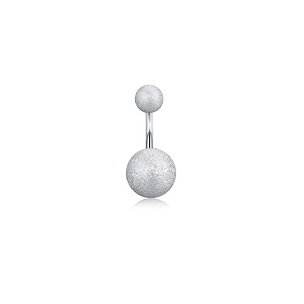 Khuyên rốn nhám lấp lánh - Giá hạt dẻ