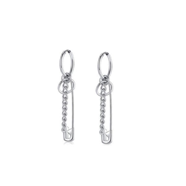 Khuyên tai xích tòn ten Unisex cá tính