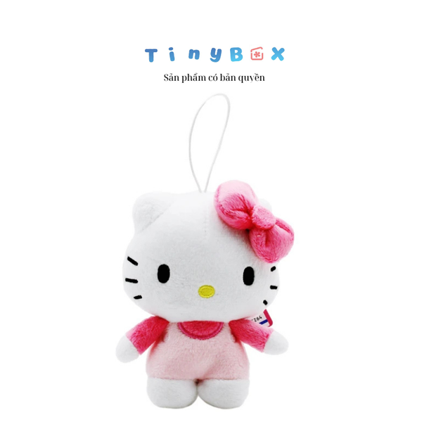 Móc khóa thú bông Hello Kitty