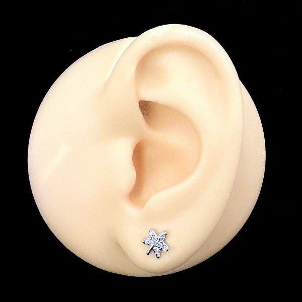 STARFISH EARRING - SILVER - AN TOÀN CHO DA