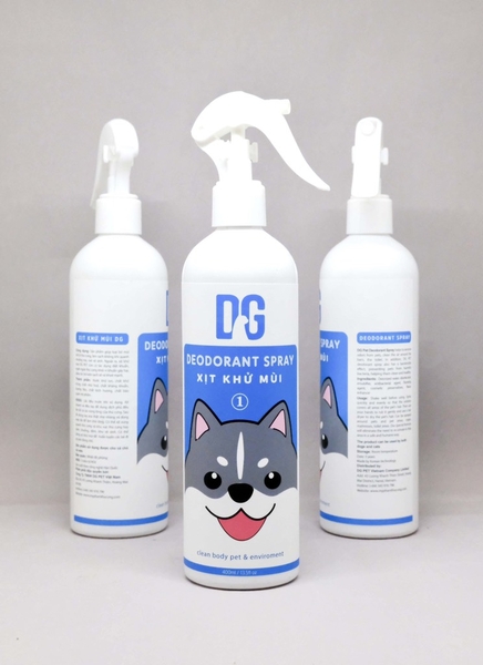 Xịt khử mùi DG số 1 hương nước hoa