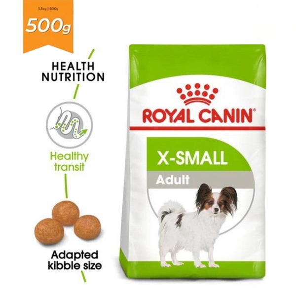 Thức ăn Royal canin Xsmall Aldut 500g