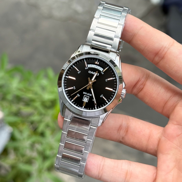 CASIO MTP-1370D-1A2 | DÂY THÉP | NAM | CHÍNH HÃNG | HD Watch Store