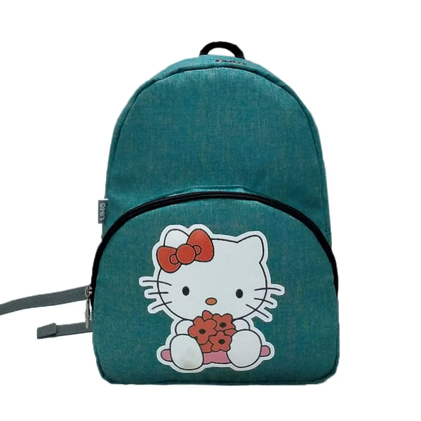 Balo Cho Bé Balos KITTY Mầm Non và Tiêu Học, Balo Chống Thấm, khóa kéo Hàn Quốc độc quyền, May Thủ Công Tỉ Mỉ, Chắc Chắn, Balo chống thấm PU cao cấp, ít bám bụi bẩn - ( tiện lợi cho các buổi học thêm của bé)