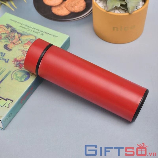 Bình Giữ Nhiệt Inox 304 Không Gỉ BGN01 Có Đèn Led Báo Nhiệt Độ