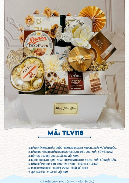 Quà Tết Cao Cấp - TLV118