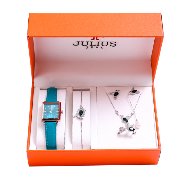 COMBO Đồng hồ Julius JA-1322 + Bộ Trang sức ESME ES092