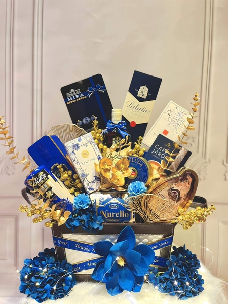 Giỏ Quà Tết Hamper - Set Theo Yêu Cầu -TLV146