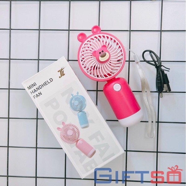 Quạt Cầm Tay Mini In Logo - Quà Tặng Độc Đáo Cho Khách Hàng, Đối Tác và Nhân Viên