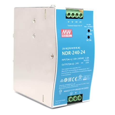 Bộ nguồn Meanwell NDR-240-24 (240W/24V/10A)