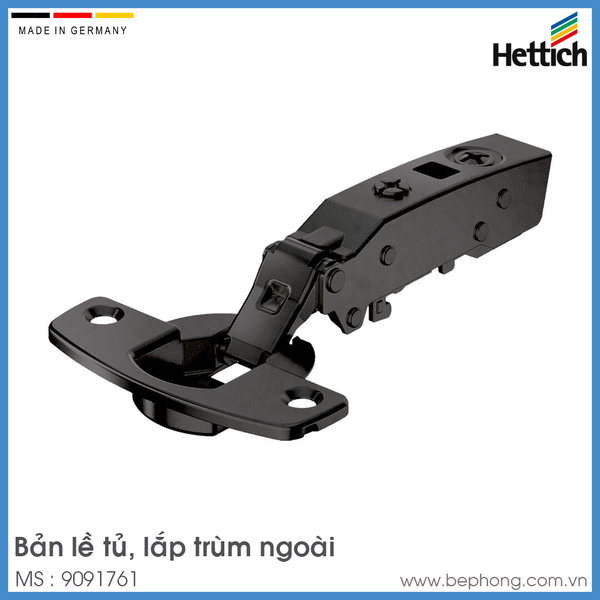 Bản Lề Tủ Trùm Ngoài Sensys 8646i Hettich 9091761